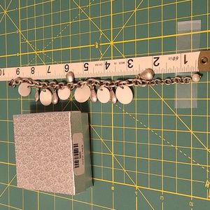 Premier Designs White Linen Bracelet